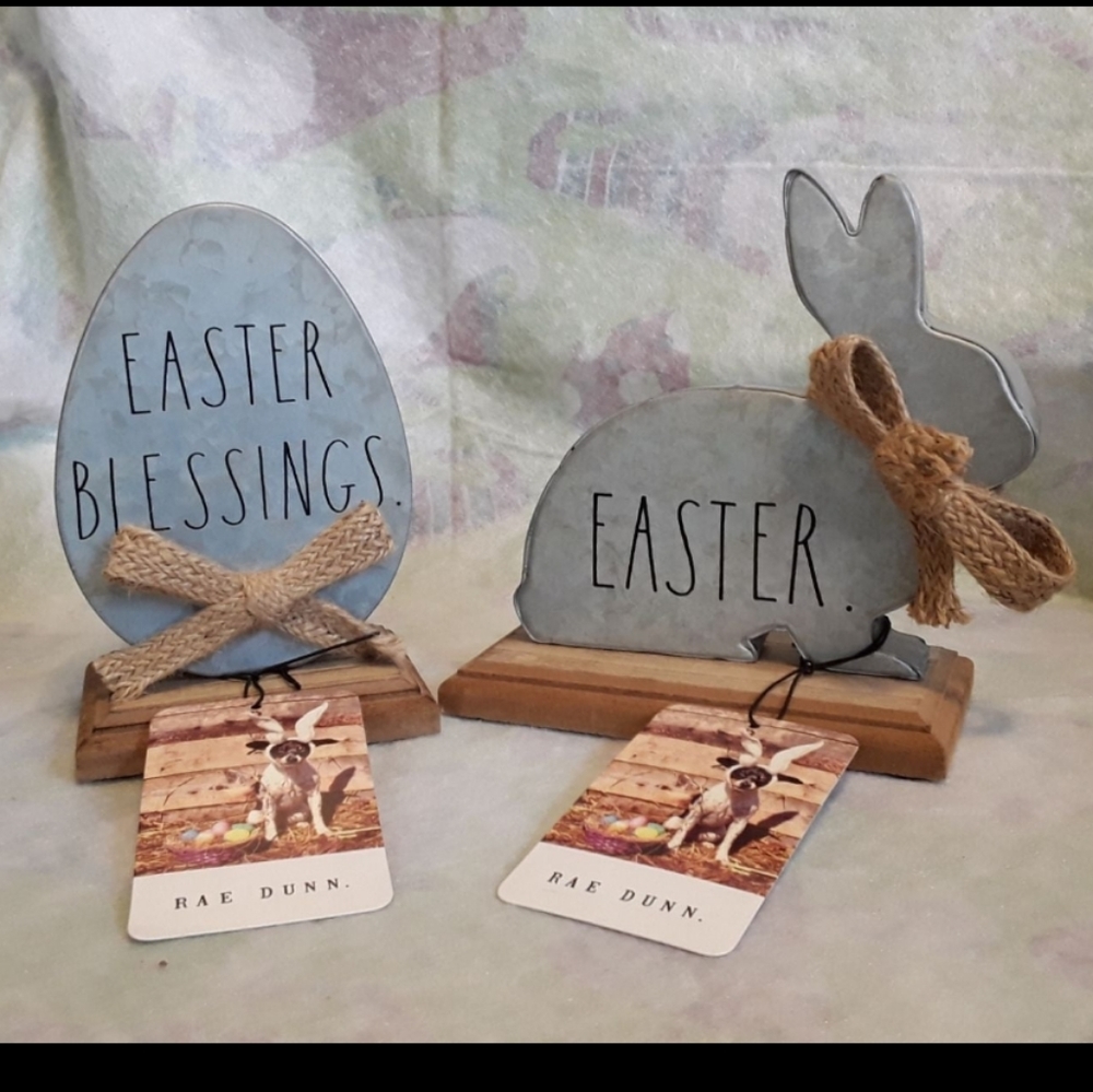 RAE DUNN EASTER SIGNS